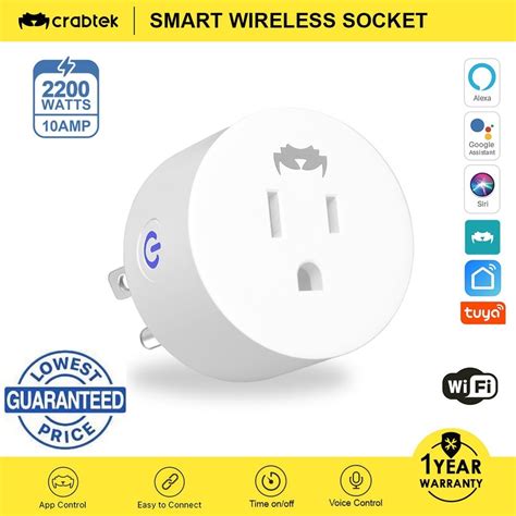 wifi smart plug philippines|CrabTek WiFi Smart Socket Original Wifi Smart Plug .